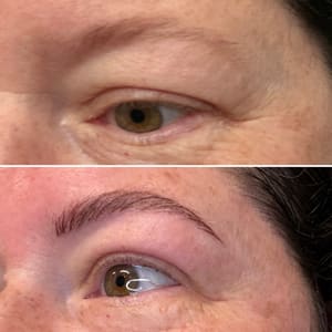Eyeliner Tattoo result by Permanent Makeup Madison by Kay in Madison, WI