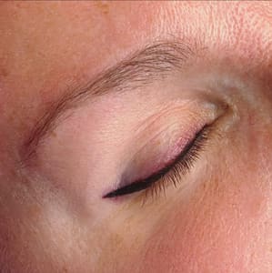 Eyeliner Tattoo result by Permanent Makeup Nashville in Franklin, TN