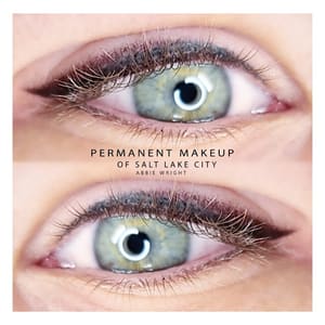 Eyeliner Tattoo result by Permanent Makeup of Salt Lake City in Murray, UT