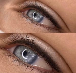 Eyeliner Tattoo result by Permanent makeup & skin rejuvenation by Olena’s Beauty in Spring in Spring, TX