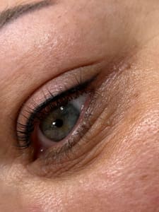 Eyeliner Tattoo result by Permanent makeup Studio in Pikesville, MD