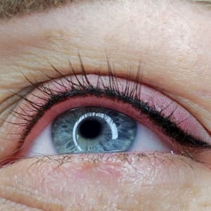 Eyeliner Tattoo result by Permanent makeup Studio in Pikesville, MD