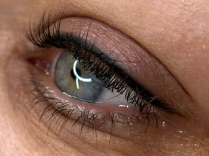 Eyeliner Tattoo result by Permanent makeup Studio in Pikesville, MD