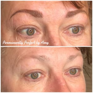 Eyeliner Tattoo result by Permanently Perfect by Amy, LLC in Rapid City, SD