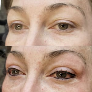 Eyeliner Tattoo result by Permanently Perfect in Willard, UT