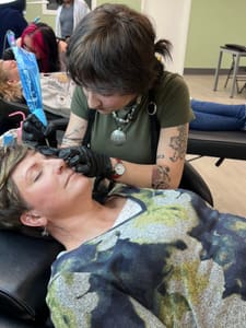 Eyeliner Tattoo result by Permaskin med spa & Laser in Woodbridge, VA