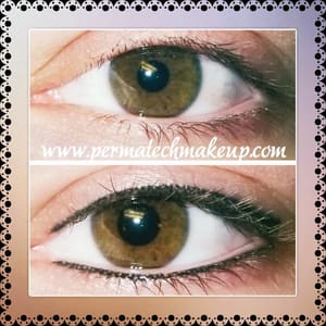 Eyeliner Tattoo result by Permatech Makeup in Simi Valley, CA