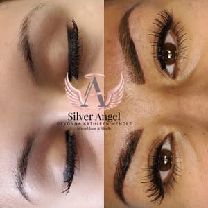 Eyeliner Tattoo result by Phibrow Microblading By Devonna in Englewood, CO