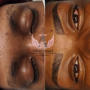 Eyeliner Tattoo result by Phibrow Microblading By Devonna in Englewood, CO