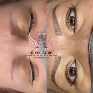 Eyeliner Tattoo result by Phibrow Microblading By Devonna in Englewood, CO