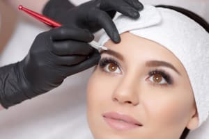 Eyeliner Tattoo result by Phibrows Microblading by Seljan in Henderson, NV
