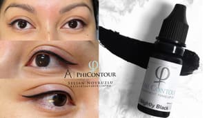 Eyeliner Tattoo result by Phibrows Microblading by Seljan in Henderson, NV