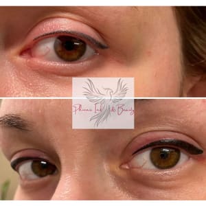 Eyeliner Tattoo result by Phoenix Ink & Beauty in Temple Terrace, FL
