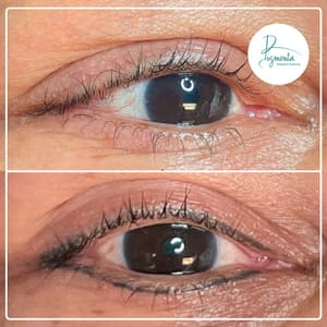 Eyeliner Tattoo result by Pigmenta Permanent Cosmetics in Mashpee, MA