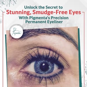 Eyeliner Tattoo result by Pigmenta Permanent Cosmetics in South Pasadena, FL