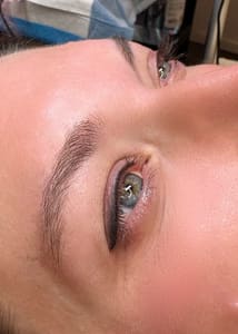 Eyeliner Tattoo result by Pigments Permanent Cosmetics- Heather Darby RN in Hattiesburg, MS