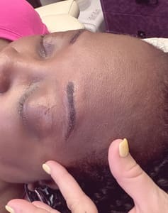 Eyeliner Tattoo result by Pigments Permanent Cosmetics- Heather Darby RN in Hattiesburg, MS