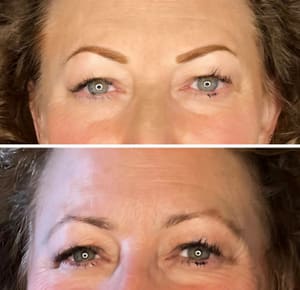 Eyeliner Tattoo result by Pins & Needles Permanent Makeup by Adelena in Lynchburg, VA