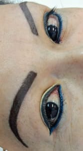 Eyeliner Tattoo result by PL Cosmetic Arts Institute in West Jordan, UT