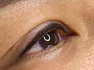 Eyeliner Tattoo result by Pmu Artistry By Nina Inc in Bronx, NY