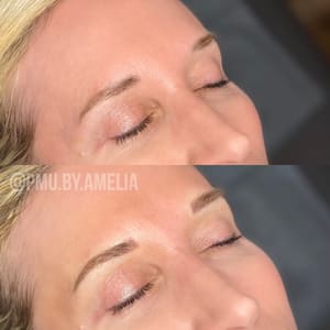 Eyeliner Tattoo result by PMU by Amelia Mathews in Pasco, WA