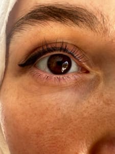 Eyeliner Tattoo result by PMU Duygu Gozen in Camden, NJ
