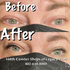 Eyeliner Tattoo result by PMU Omaha in Omaha, NE