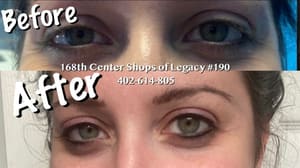 Eyeliner Tattoo result by PMU Omaha in Omaha, NE