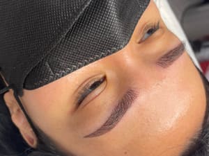 Eyeliner Tattoo result by Pomi B. Brow Studio in Tustin, CA