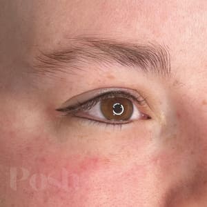 Eyeliner Tattoo result by Posh Aesthetics in Augusta, ME