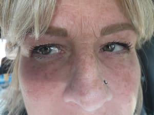 Eyeliner Tattoo result by Pout & Feather in Brockton, MA