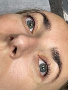 Eyeliner Tattoo result by POW Brows in Southborough, MA