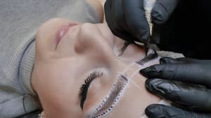 Eyeliner Tattoo result by Powder Room Tattoo llc in Granite Falls, WA
