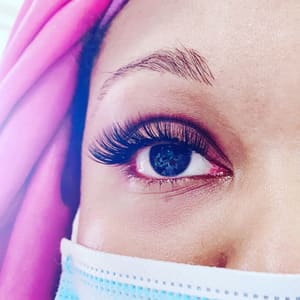 Eyeliner Tattoo result by Pretty Eyebrow Threading & Henna in Laurel, MD