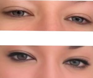 Eyeliner Tattoo result by Pretty In Ink By Amy in Washington, IL