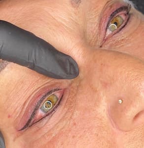 Eyeliner Tattoo result by Pretty in ink By Dani in Myrtle Beach, SC