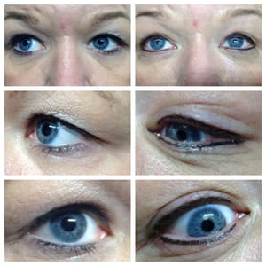 Eyeliner Tattoo result by Pretty In Ink-PMA in Hattiesburg, MS