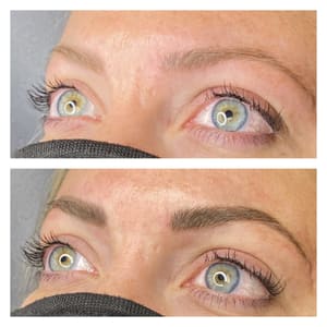 Eyeliner Tattoo result by Pretty N' Ink Permanent Cosmetic Studio in Grand Blanc, MI