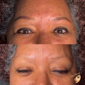 Eyeliner Tattoo result by Pretty & Permanent in Kirkland, WA