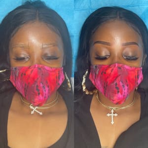 Eyeliner Tattoo result by Pretty & Primped, LLC in Virginia Beach, VA