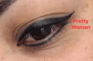 Eyeliner Tattoo result by Pretty Woman Permanent Makeup in Pineville, NC