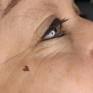 Eyeliner Tattoo result by PrettyInk Loft Permanent Cosmetics in Draper, UT
