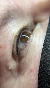 Eyeliner Tattoo result by Prima Beauty Lounge in San Antonio, TX