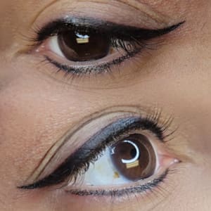 Eyeliner Tattoo result by Prime Looks Permanent Makeup& Microblading Studio in Woodbridge, VA