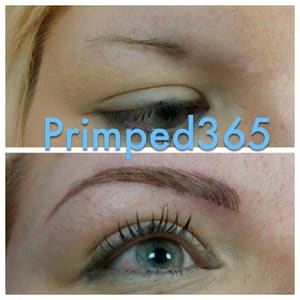 Eyeliner Tattoo result by Primped 365, Permanent Makeup and Wigs in Christiansburg, VA