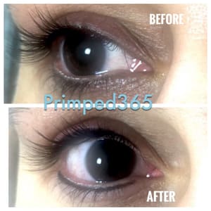 Eyeliner Tattoo result by Primped 365, Permanent Makeup and Wigs in Christiansburg, VA