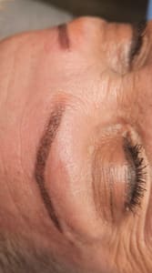 Eyeliner Tattoo result by Prissy Brows by April Nichole in Ahoskie, NC
