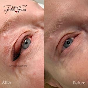 Eyeliner Tattoo result by Privé Faces in Washington, DC