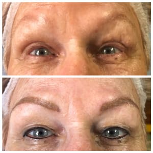 Eyeliner Tattoo result by Private Eyes Permanent Cosmetics in Spruce Pine, NC