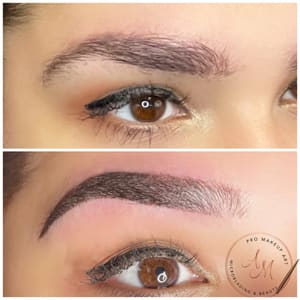 Eyeliner Tattoo result by Pro Makeup Art by Ashley Marie Microblading, Permanent Makeup in Cicero, IL